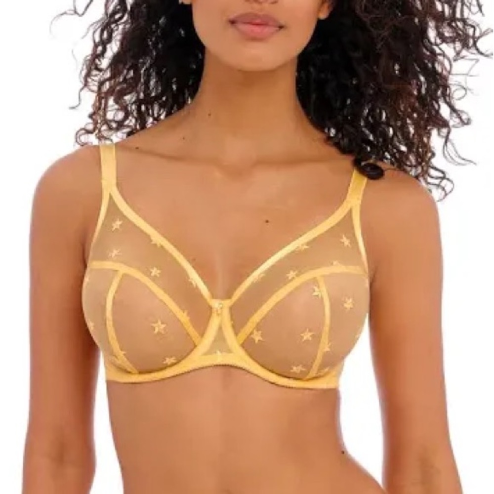 Freya Snapshot Star High Apex Bra in Honeycomb